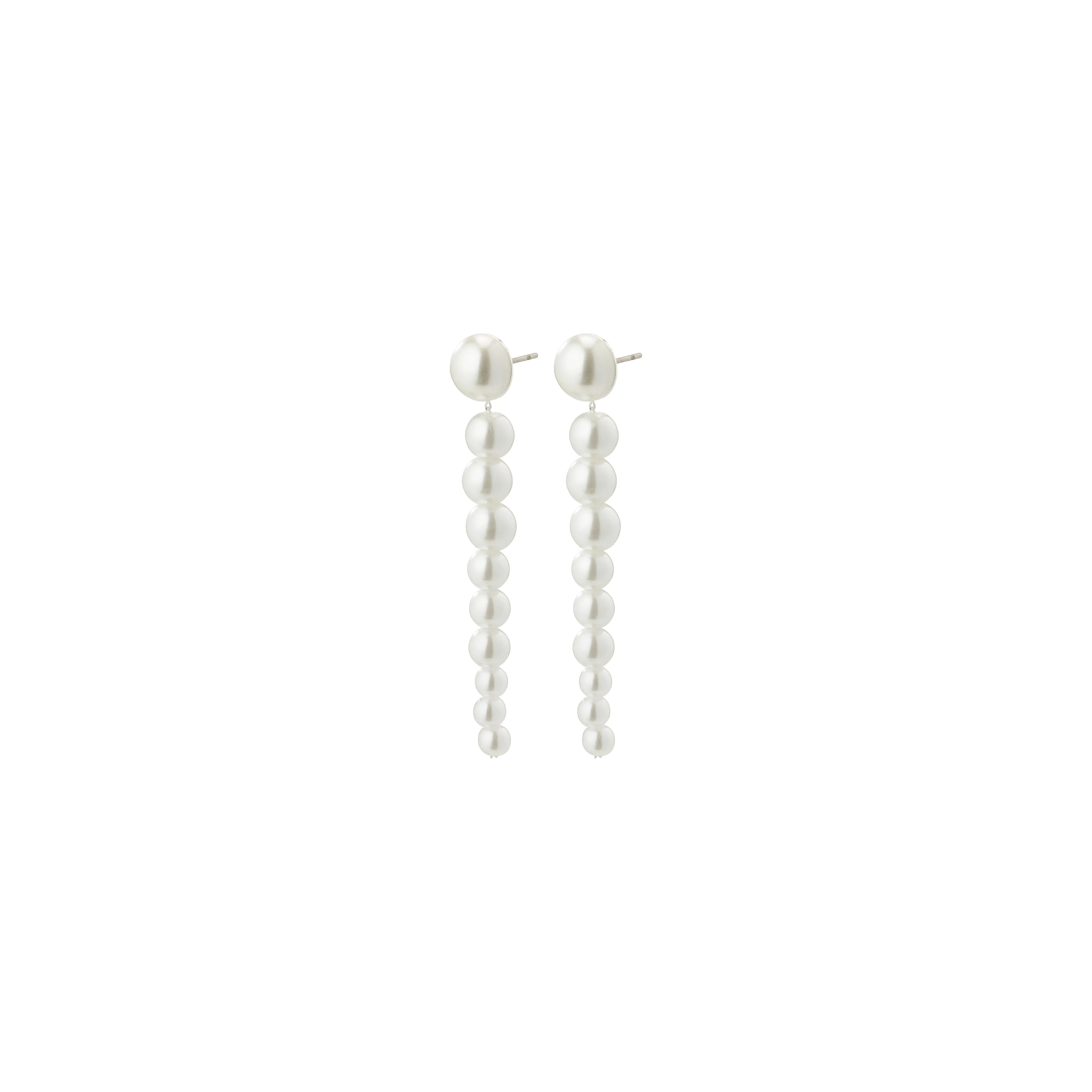 BEAT pearl earrings, medium