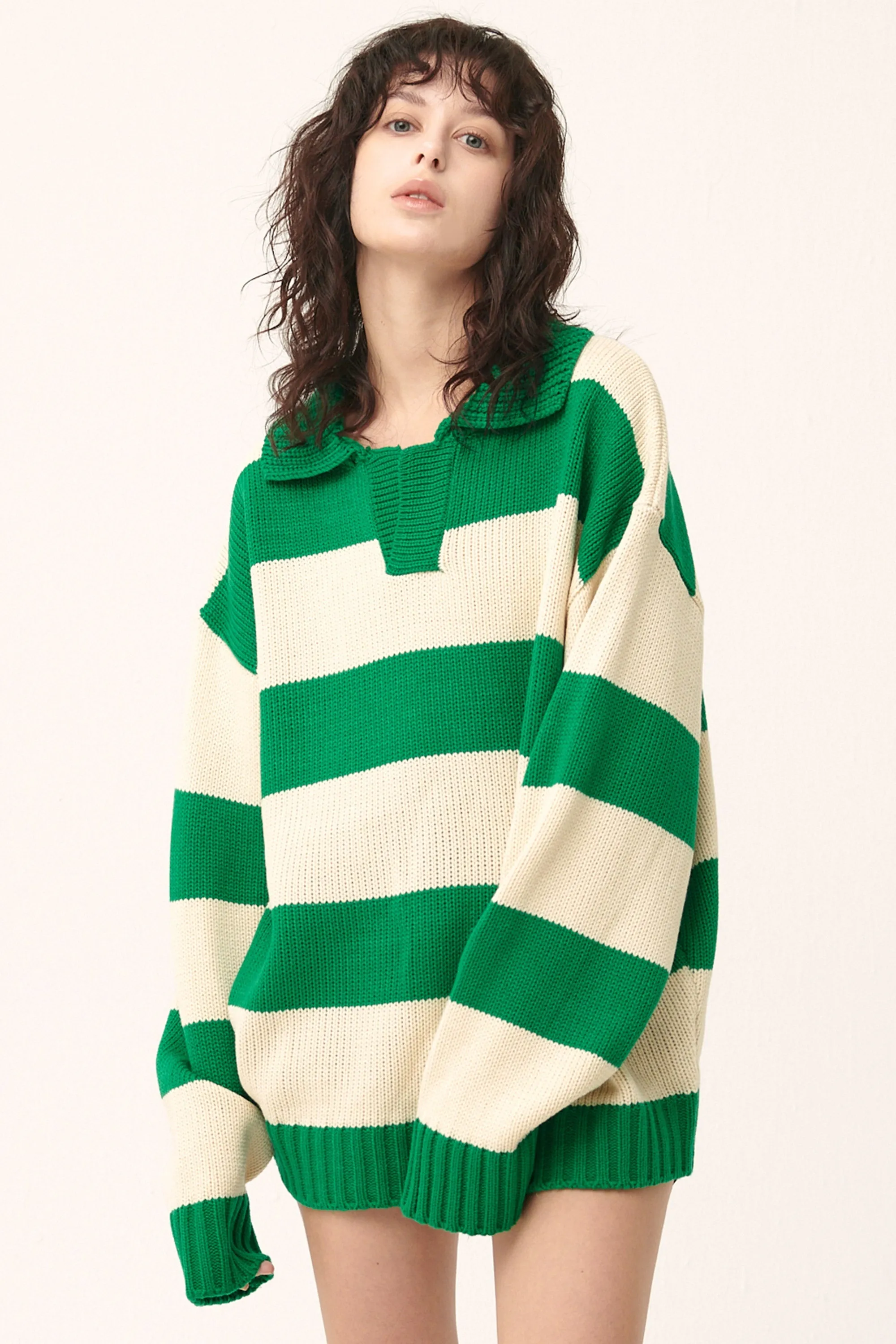 Blake Oversized Varsity Sweater