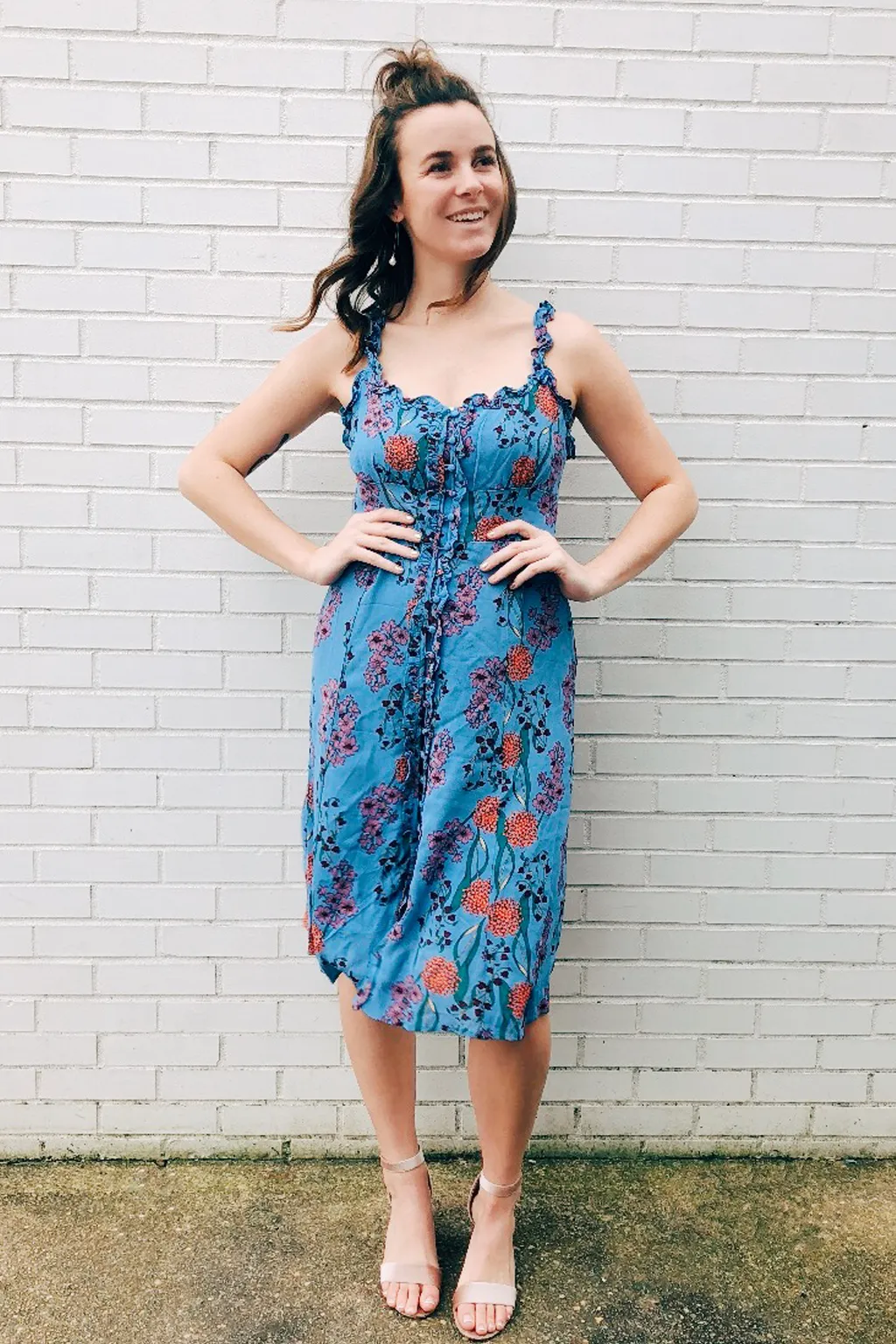 Blended Midi Dress