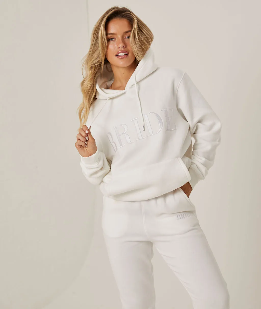 Bride Hoodie - White