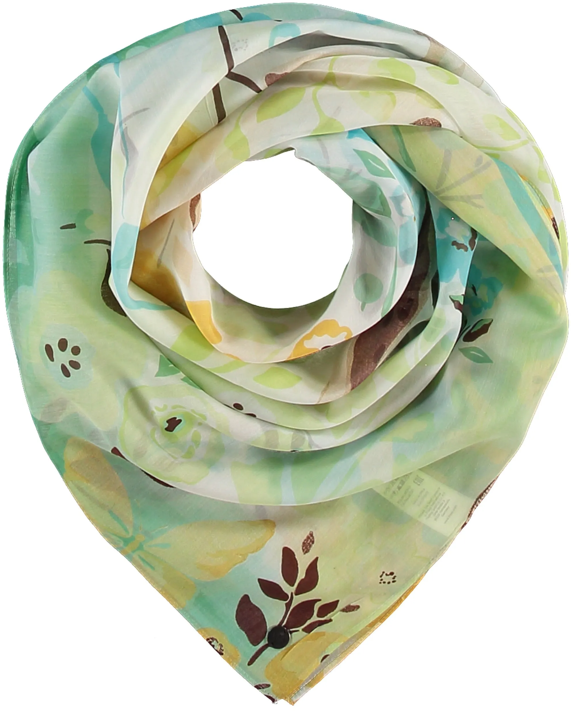 Butterfly Garden Print Scarf