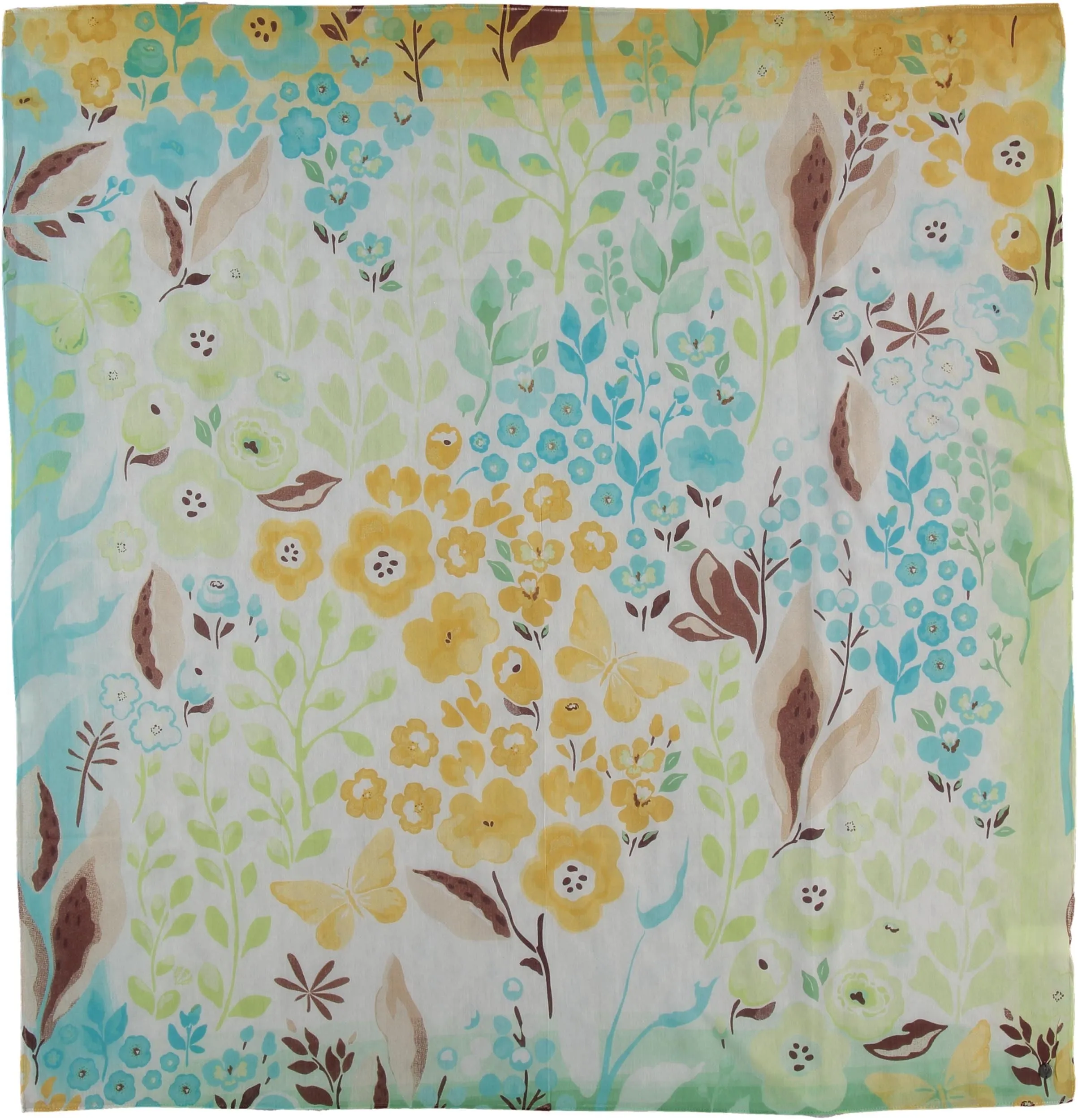 Butterfly Garden Print Scarf