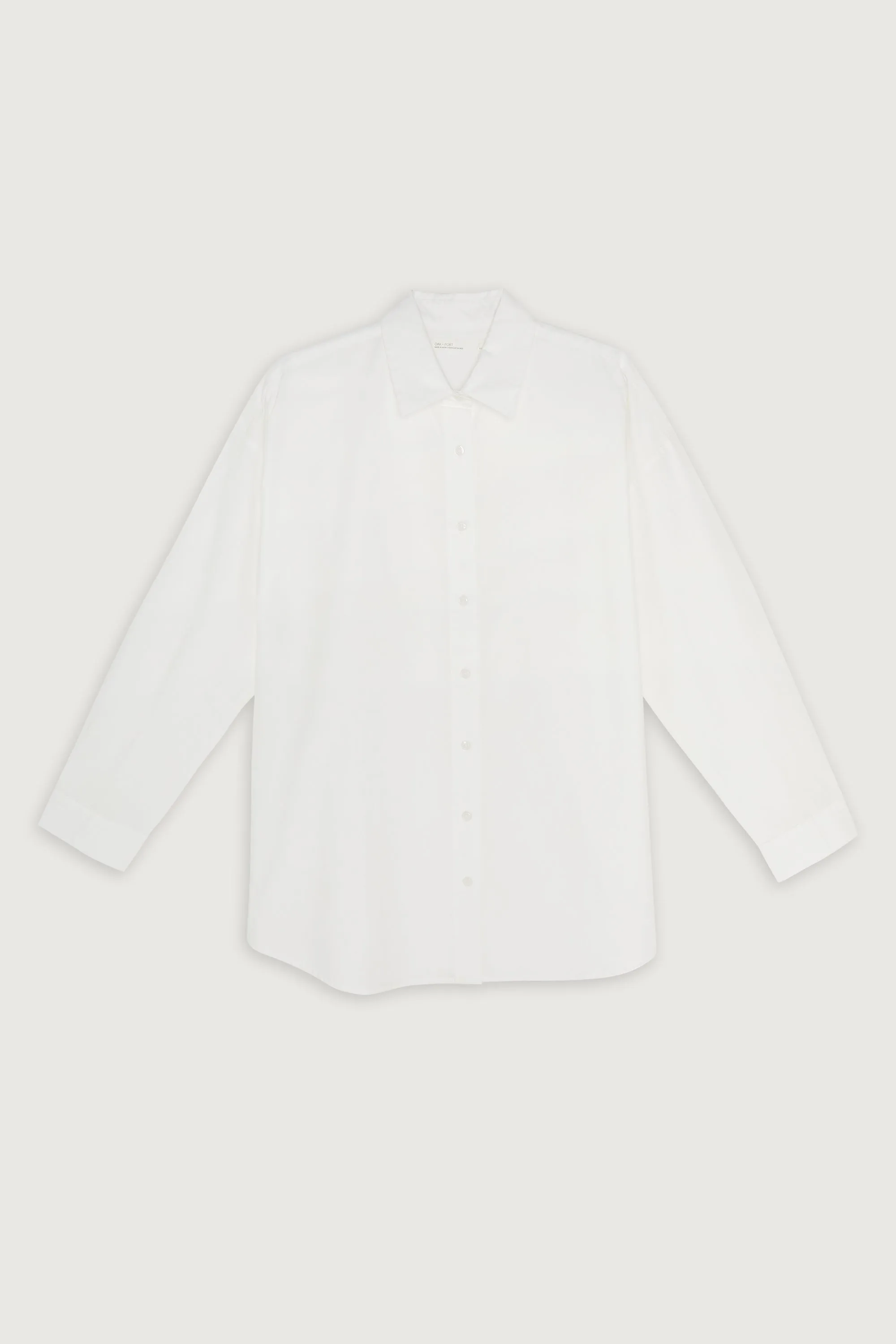 BUTTON UP POPLIN SHIRT