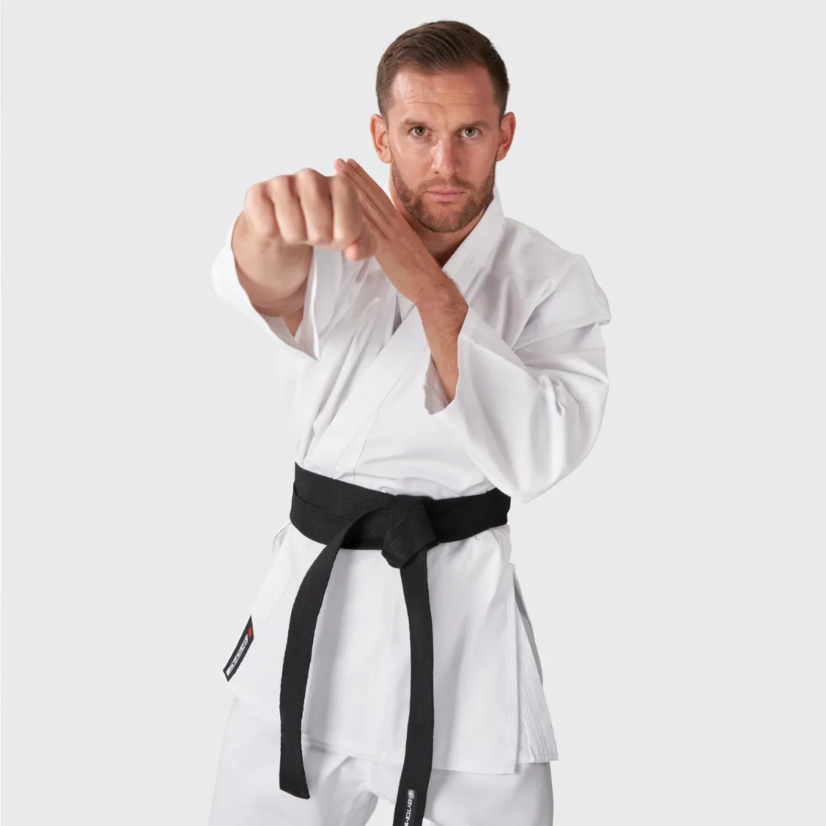 Bytomic Red Label 7oz Cotton Adult Karate Uniform White