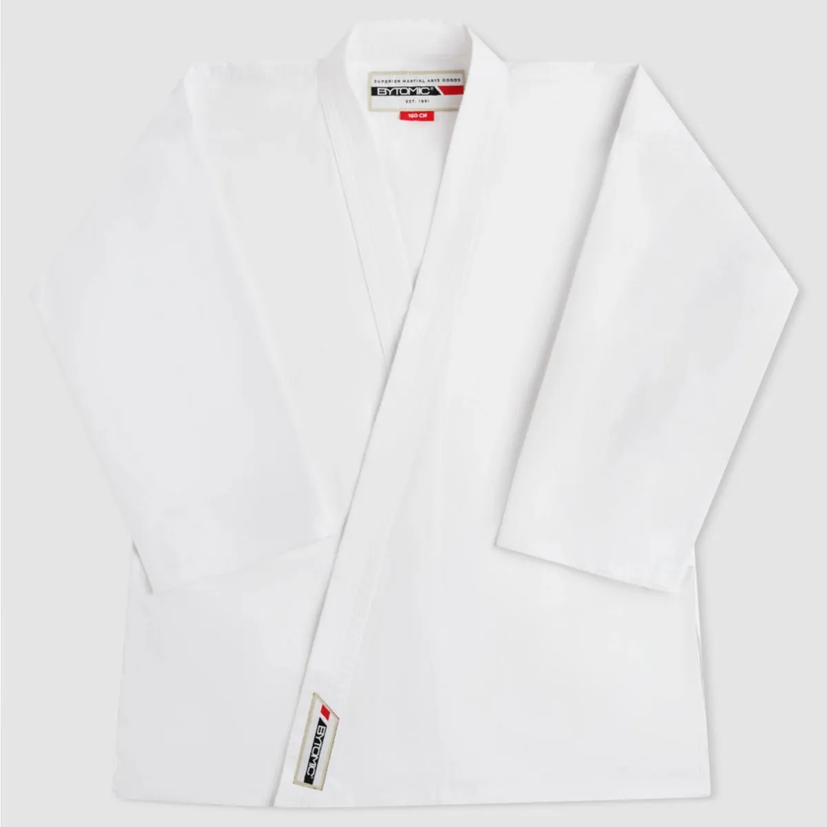 Bytomic Red Label 7oz Cotton Adult Karate Uniform White