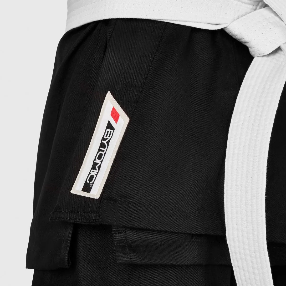 Bytomic Red Label 7oz Cotton Karate Uniform Black