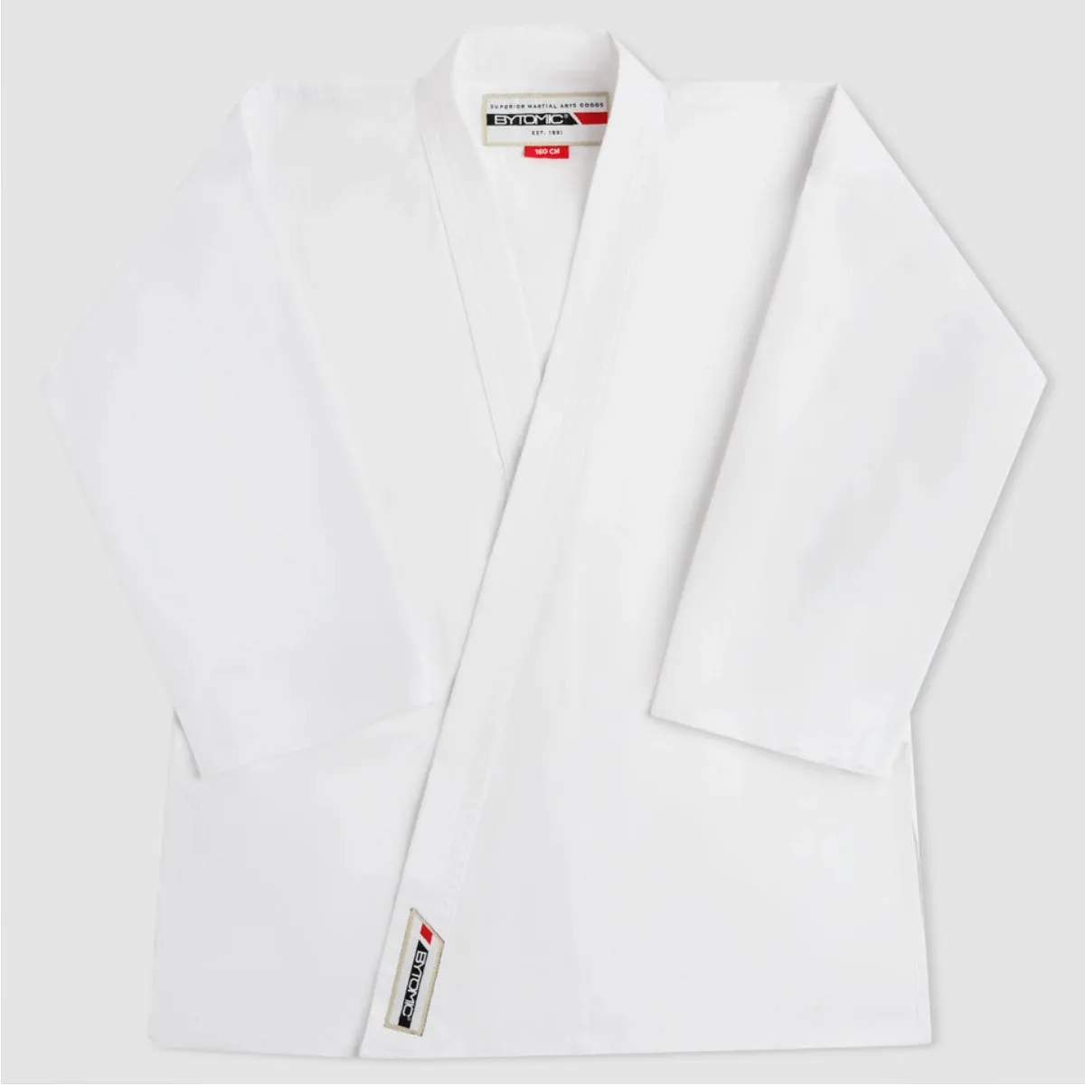 Bytomic Red Label 7oz Cotton Kids Karate Uniform White