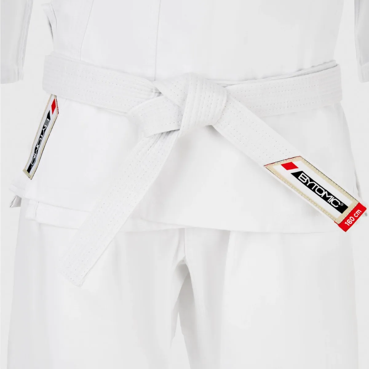 Bytomic Red Label 7oz Cotton Kids Karate Uniform White