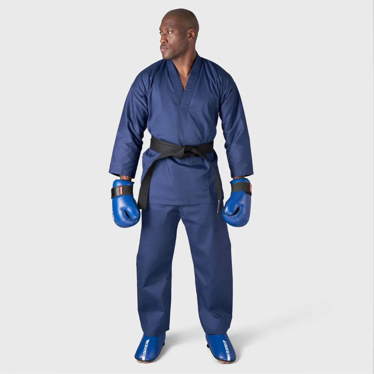 Bytomic Red Label V-Neck Adult Martial Arts Uniform Blue