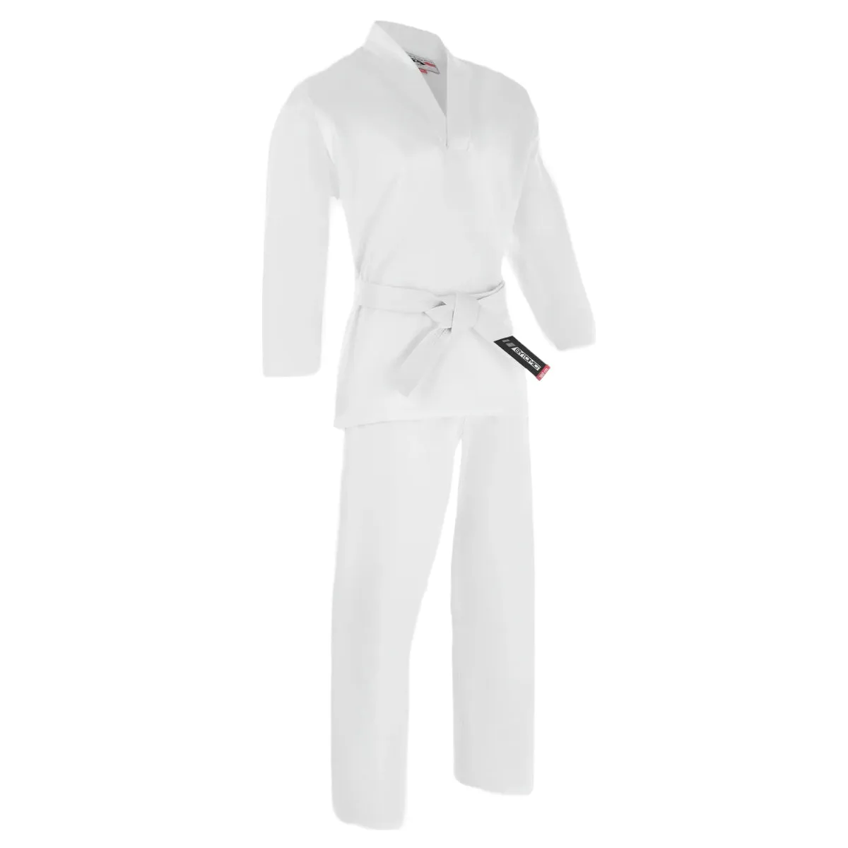 Bytomic Red Label V-Neck Kids Martial Arts Uniform White