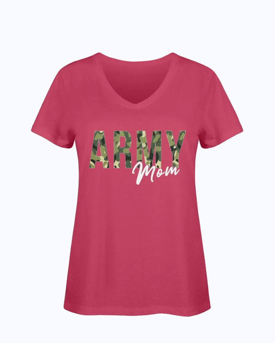 Camo Characters Army Mom T-shirts