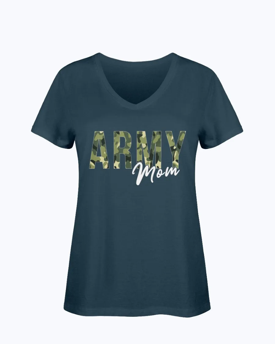 Camo Characters Army Mom T-shirts