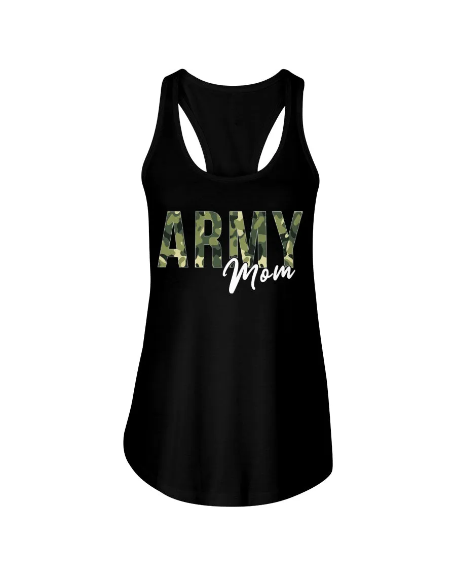 Camo Characters Army Mom T-shirts