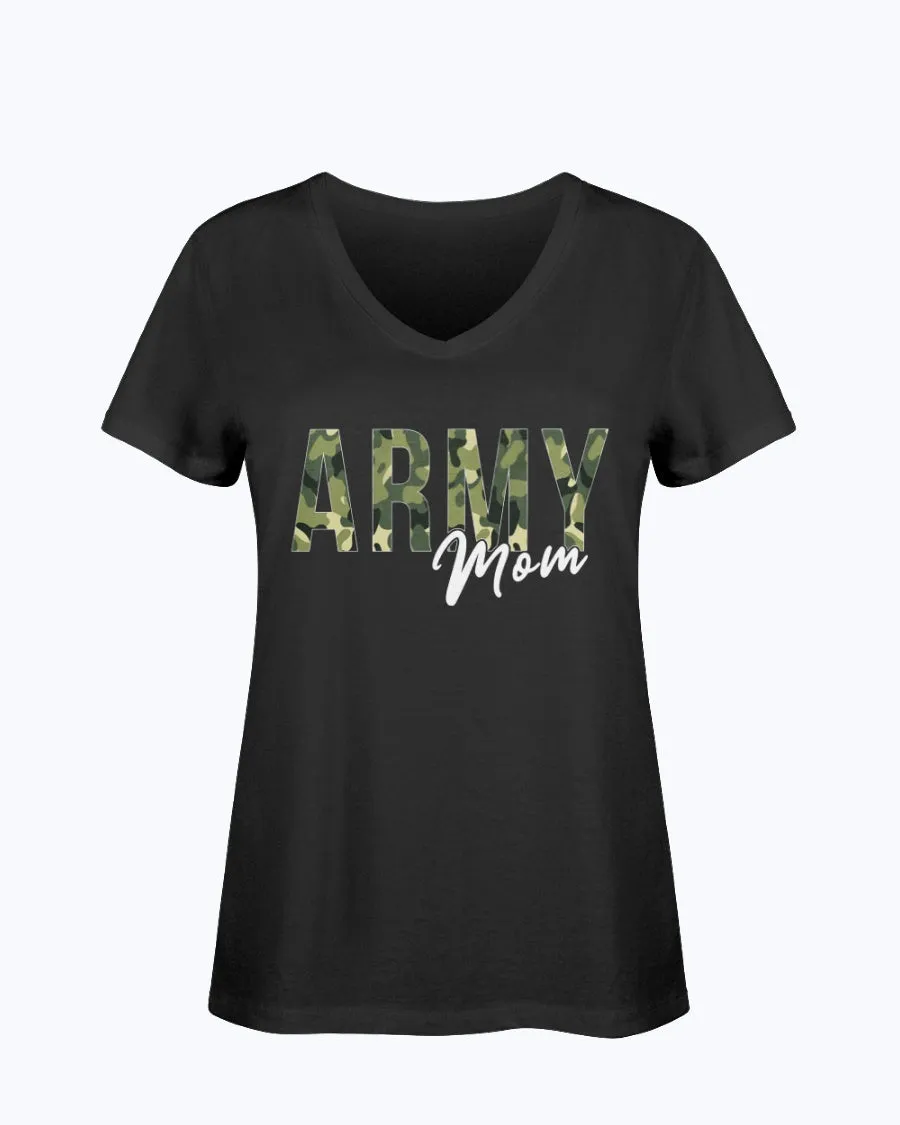 Camo Characters Army Mom T-shirts