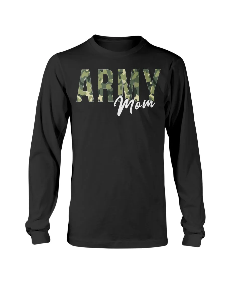 Camo Characters Army Mom T-shirts