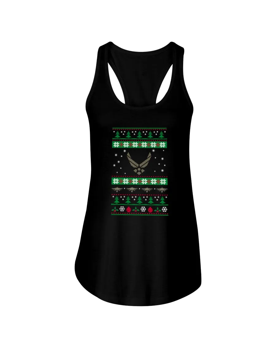 Christmas Air Force Mom Family T-shirts