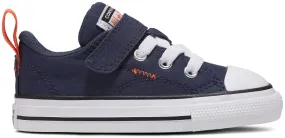 Converse Toddler Chuck Taylor All Star Malden Street Low Top Easy-On Navy/Pale Magma/White