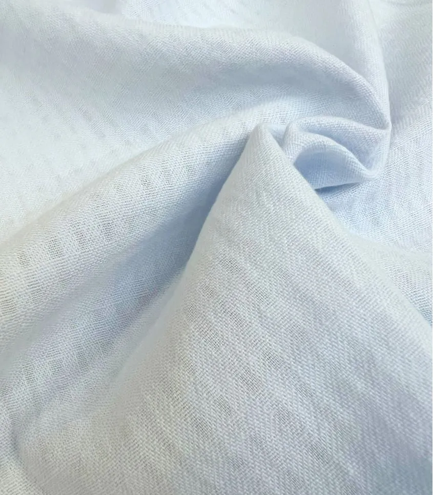 Cousette - Icy Blue Square Cotton Fabric