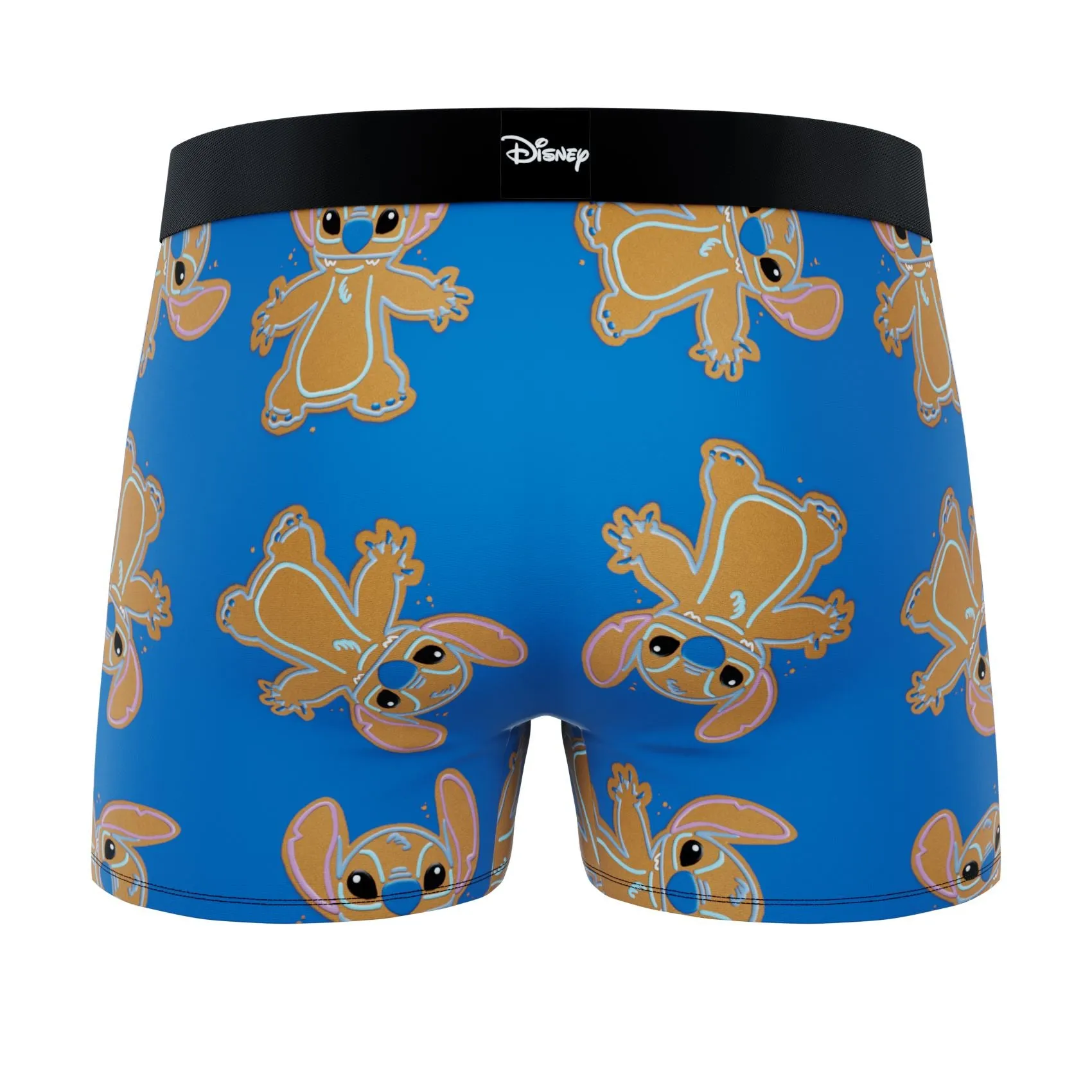 CRAZYBOXER Disney Lilo&Stitch Xmas Men's Boxer Briefs (2 Pack)