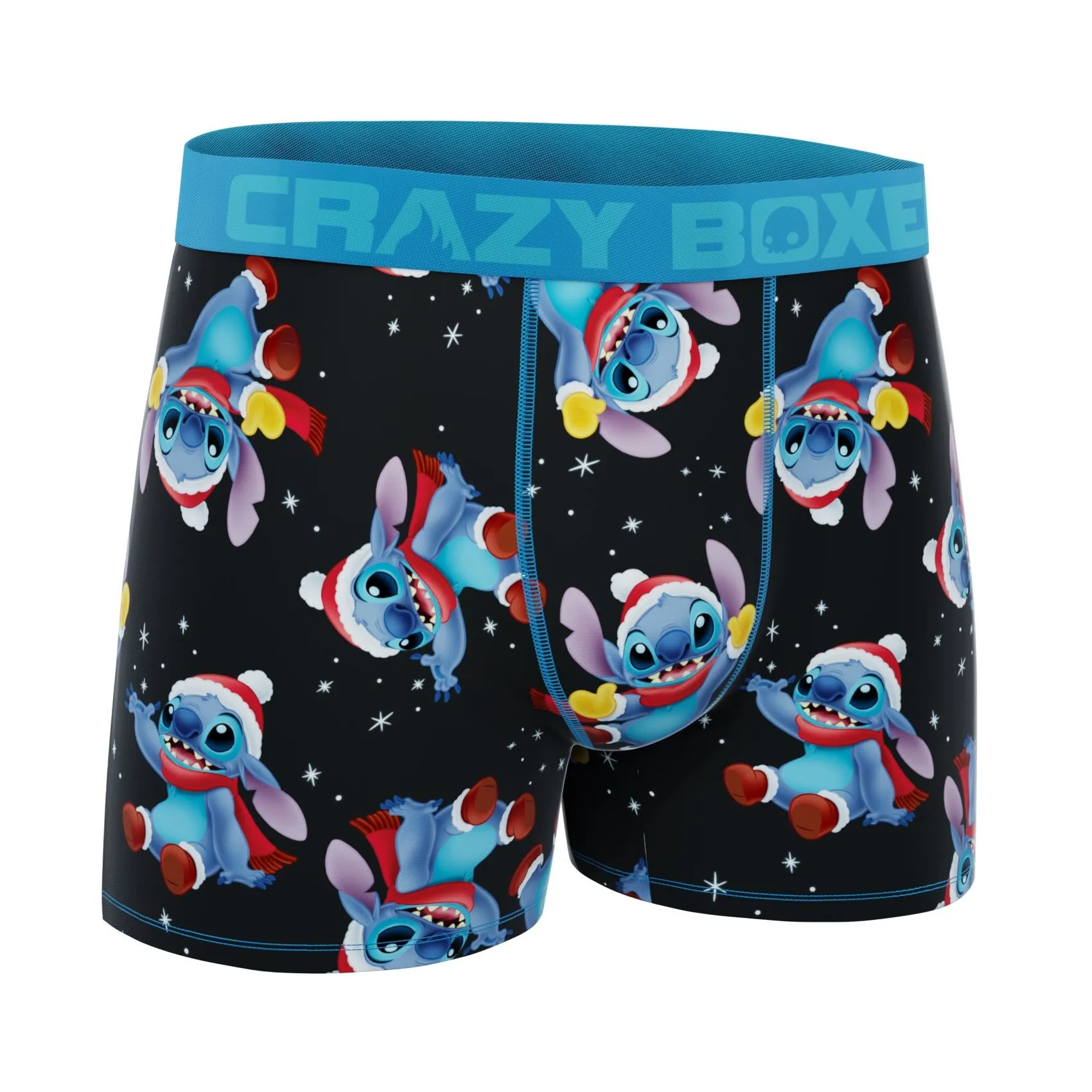 CRAZYBOXER Disney Lilo&Stitch Xmas Men's Boxer Briefs