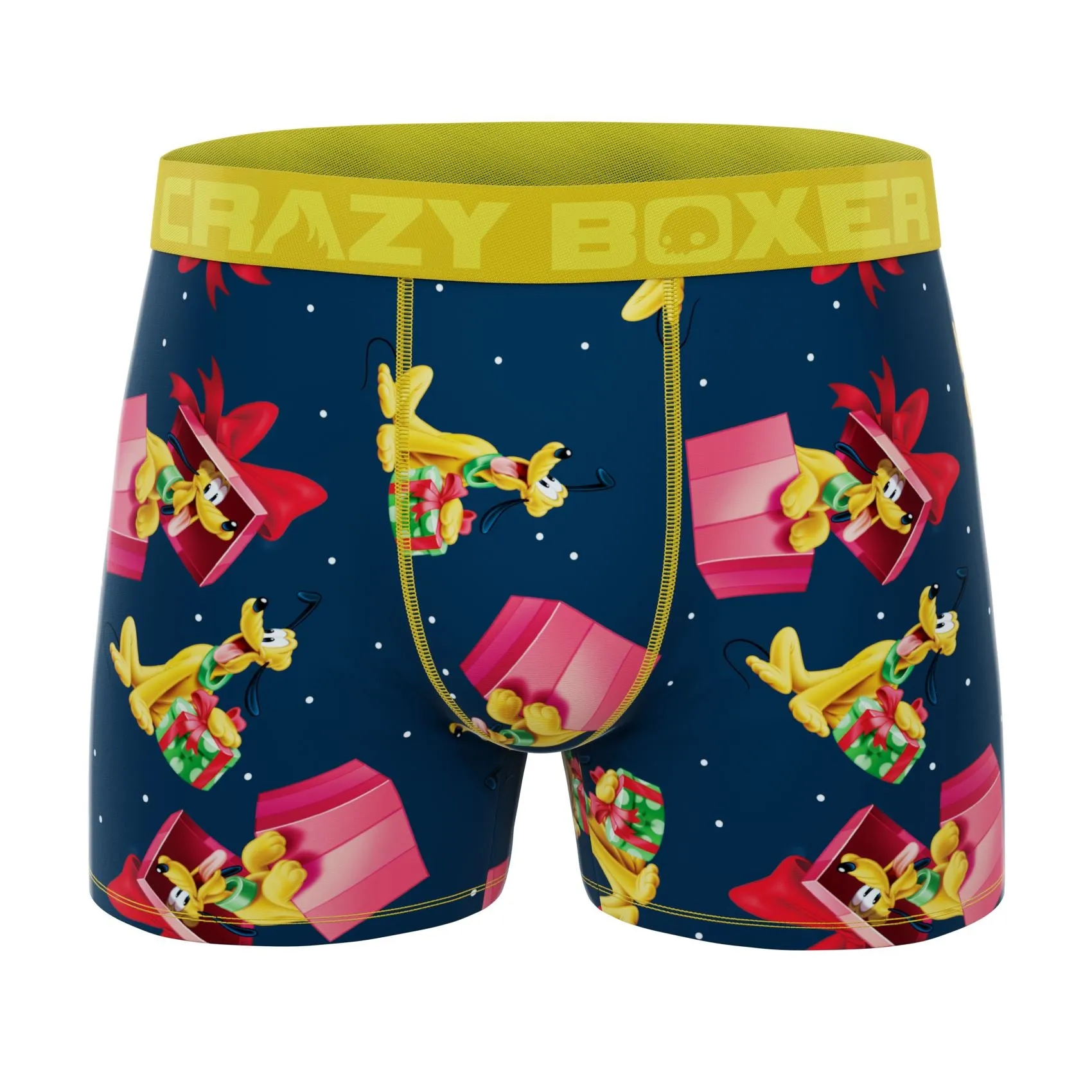 CRAZYBOXER Disney Mickey and friends XMas Men's Boxer Briefs (2 pack)