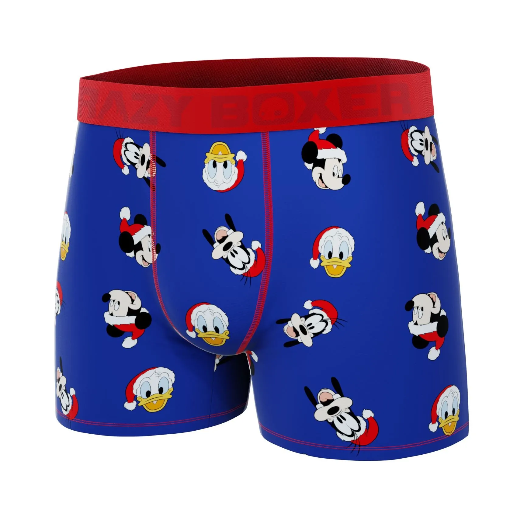 CRAZYBOXER Disney Mickey Donald Xmas Men's Boxer Briefs