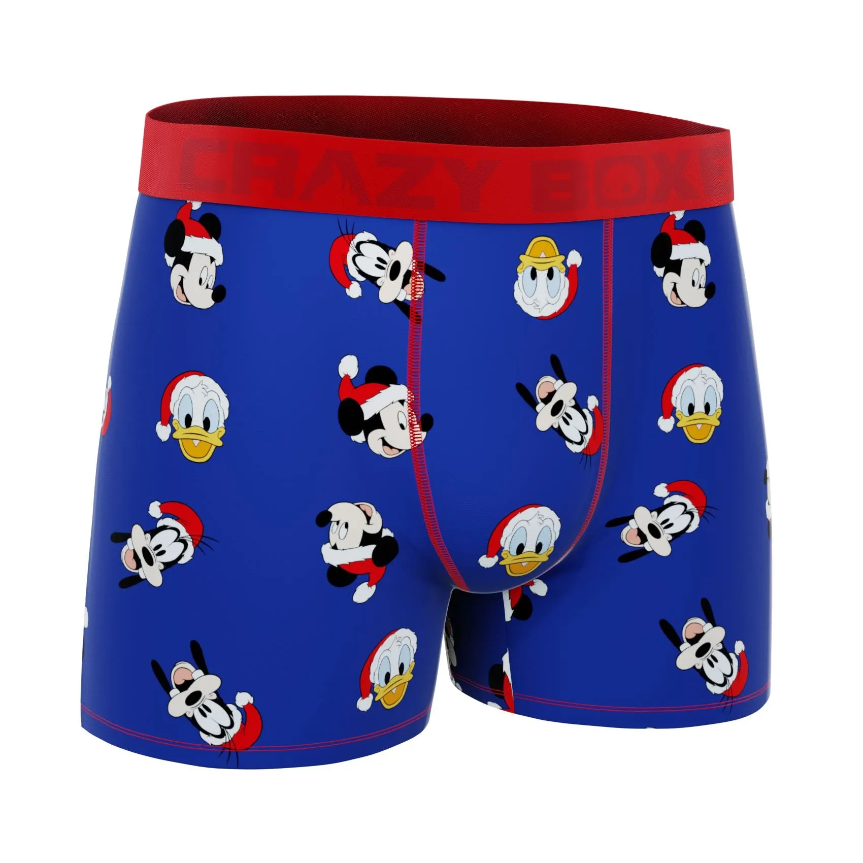 CRAZYBOXER Disney Mickey Donald Xmas Men's Boxer Briefs