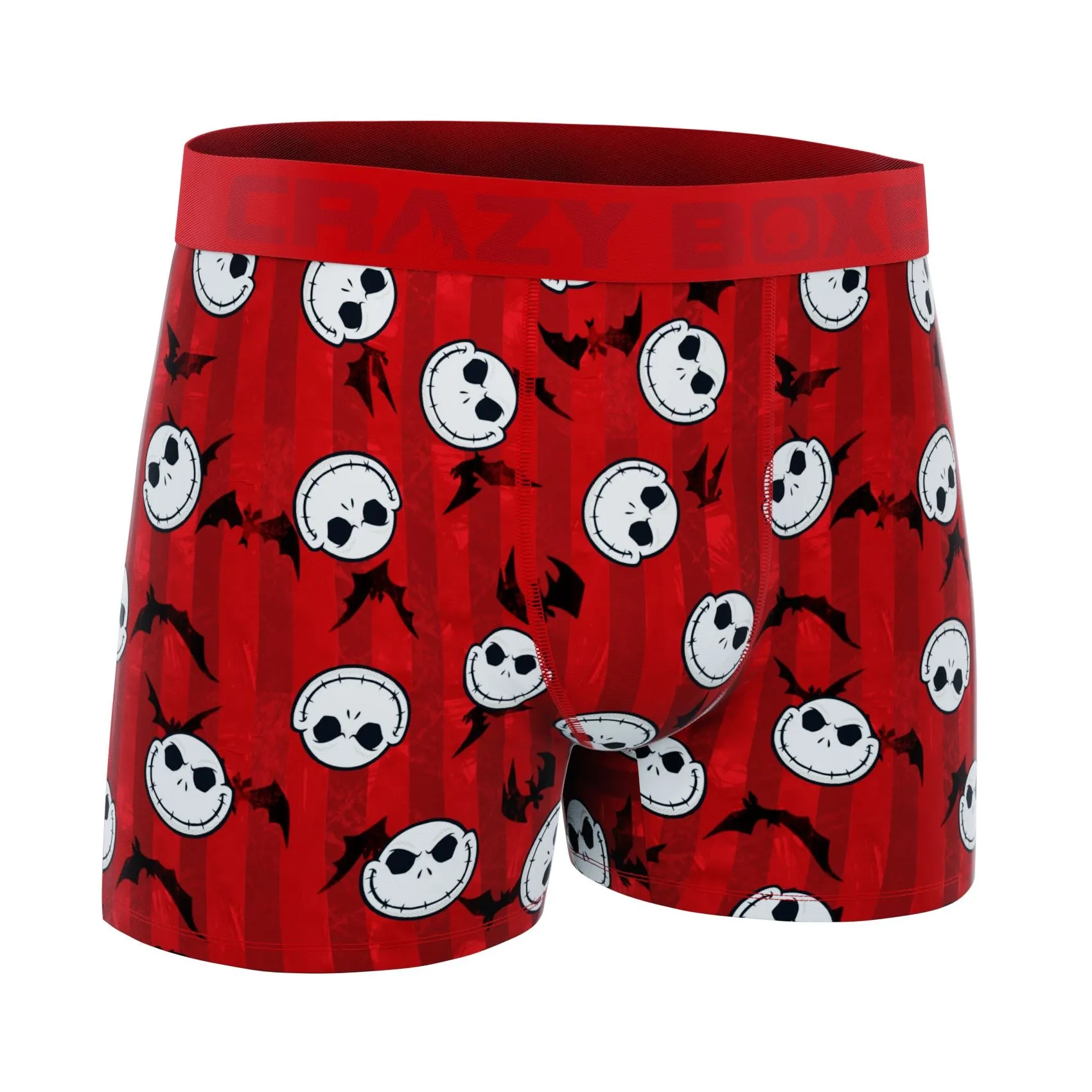 CRAZYBOXER Disney Nightmare Before Christmas Halloween Bat Men's Boxer Briefs