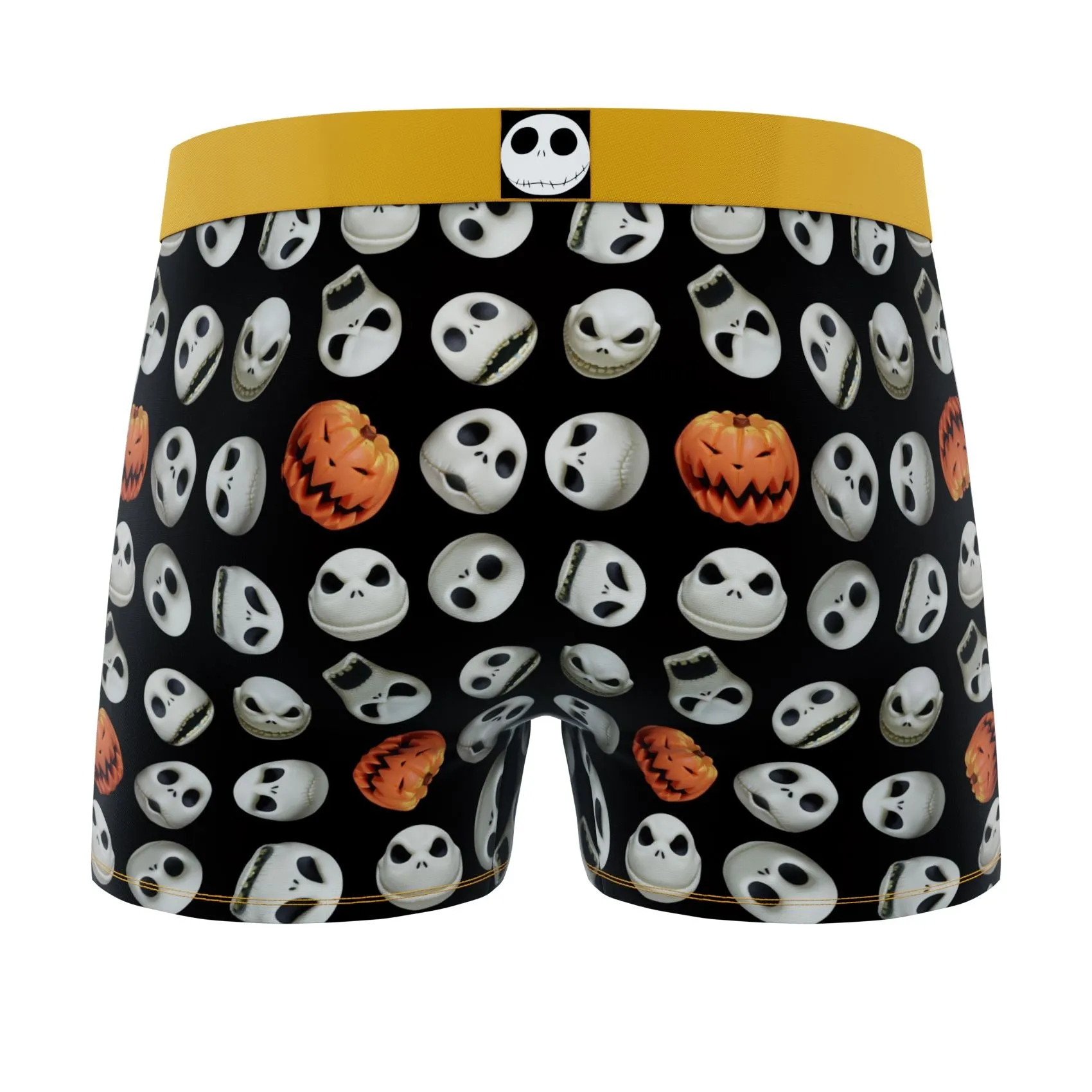 CRAZYBOXER Disney Nightmare Before Christmas Halloween Men's Boxer Briefs (2 Pack)