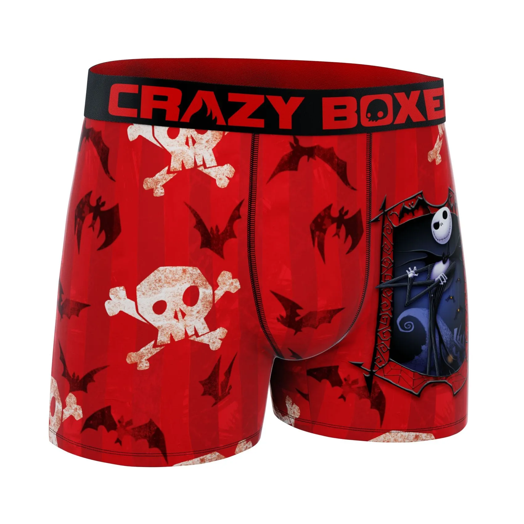 CRAZYBOXER Disney Nightmare Coffins Men's Boxer Briefs (Creative Packaging)