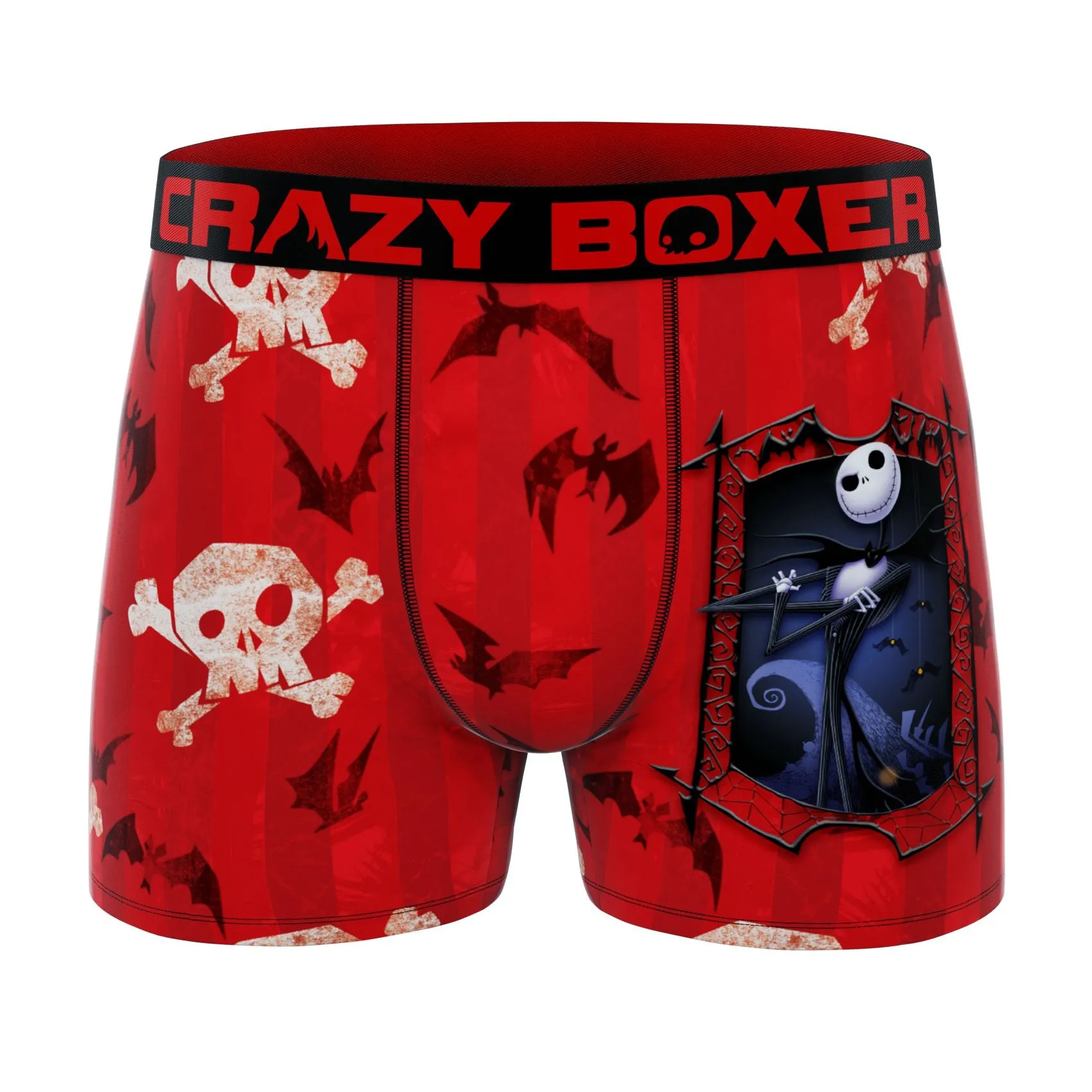 CRAZYBOXER Disney Nightmare Coffins Men's Boxer Briefs (Creative Packaging)