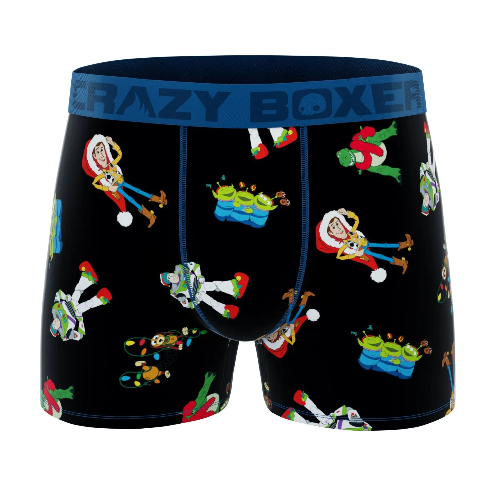 CRAZYBOXER Disney Toy Story XMAS Cane Men's Boxer Briefs (2 pack)