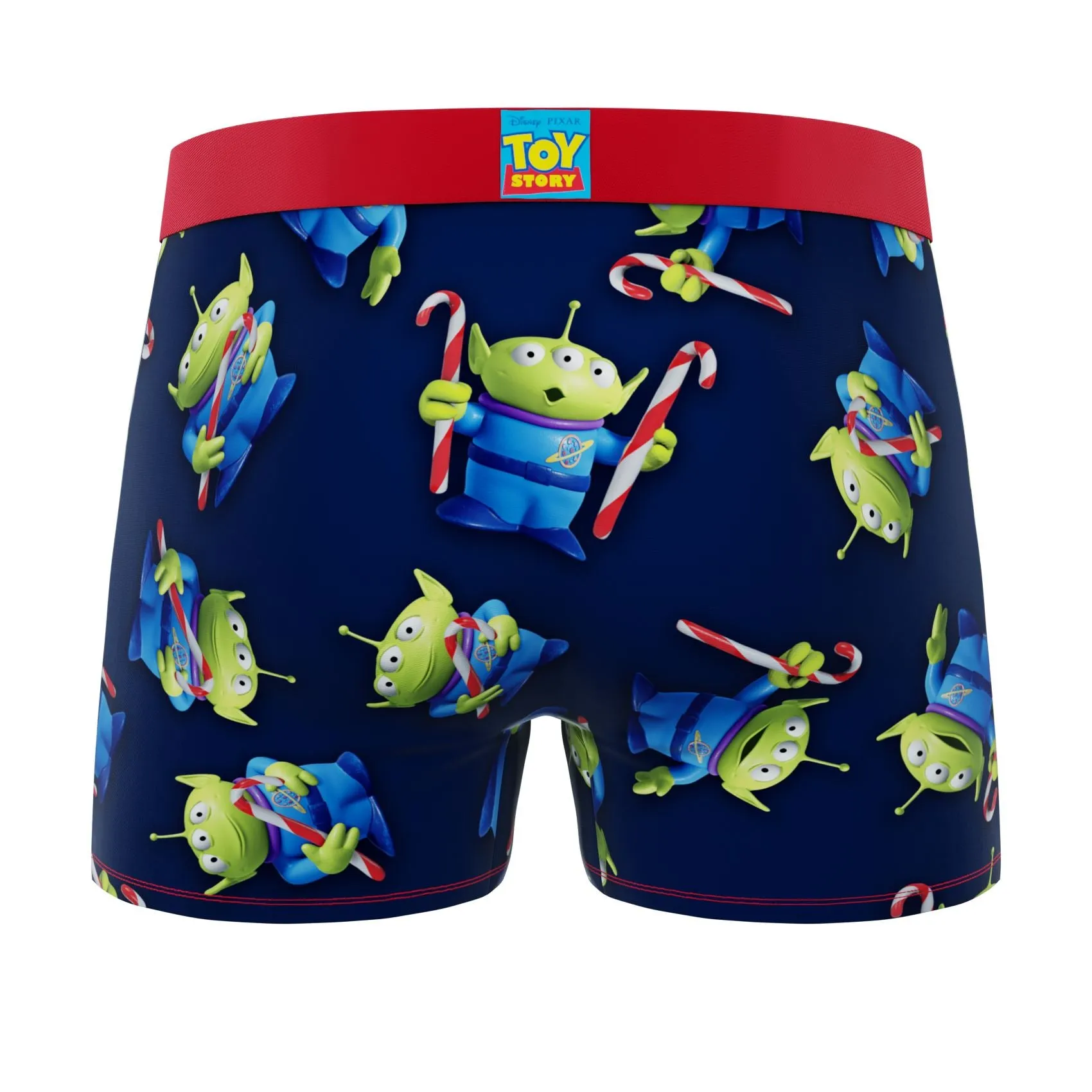 CRAZYBOXER Disney Toy Story XMAS Cane Men's Boxer Briefs (2 pack)