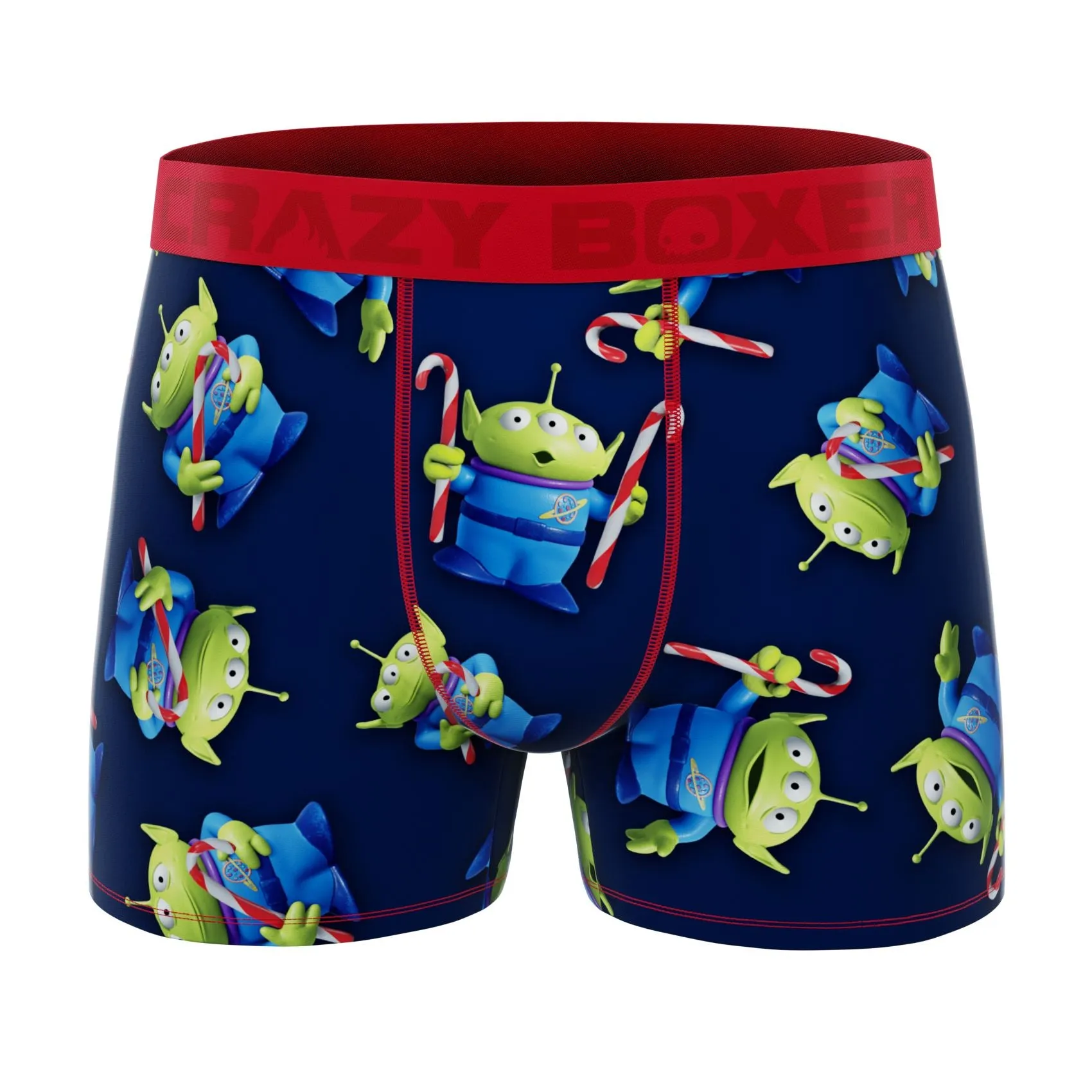 CRAZYBOXER Disney Toy Story XMAS Cane Men's Boxer Briefs (2 pack)