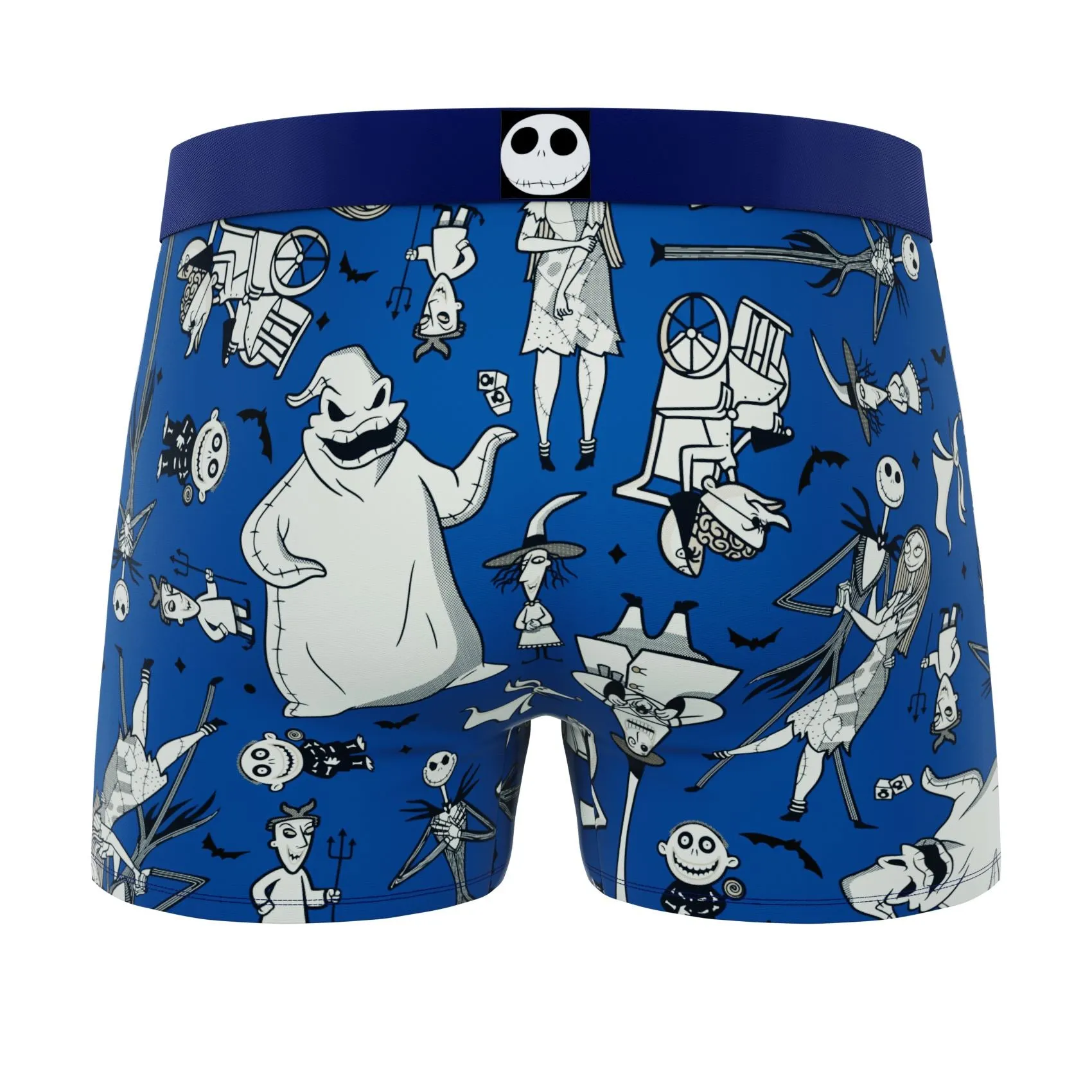 CRAZYBOXER Men's Disney Spooky Nightmare Before Xmas Boxer Briefs