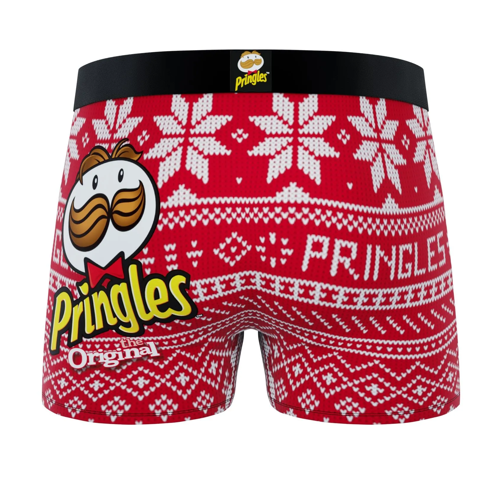 CRAZYBOXER Pringles XMAS Men's Boxer Briefs (3 pack)