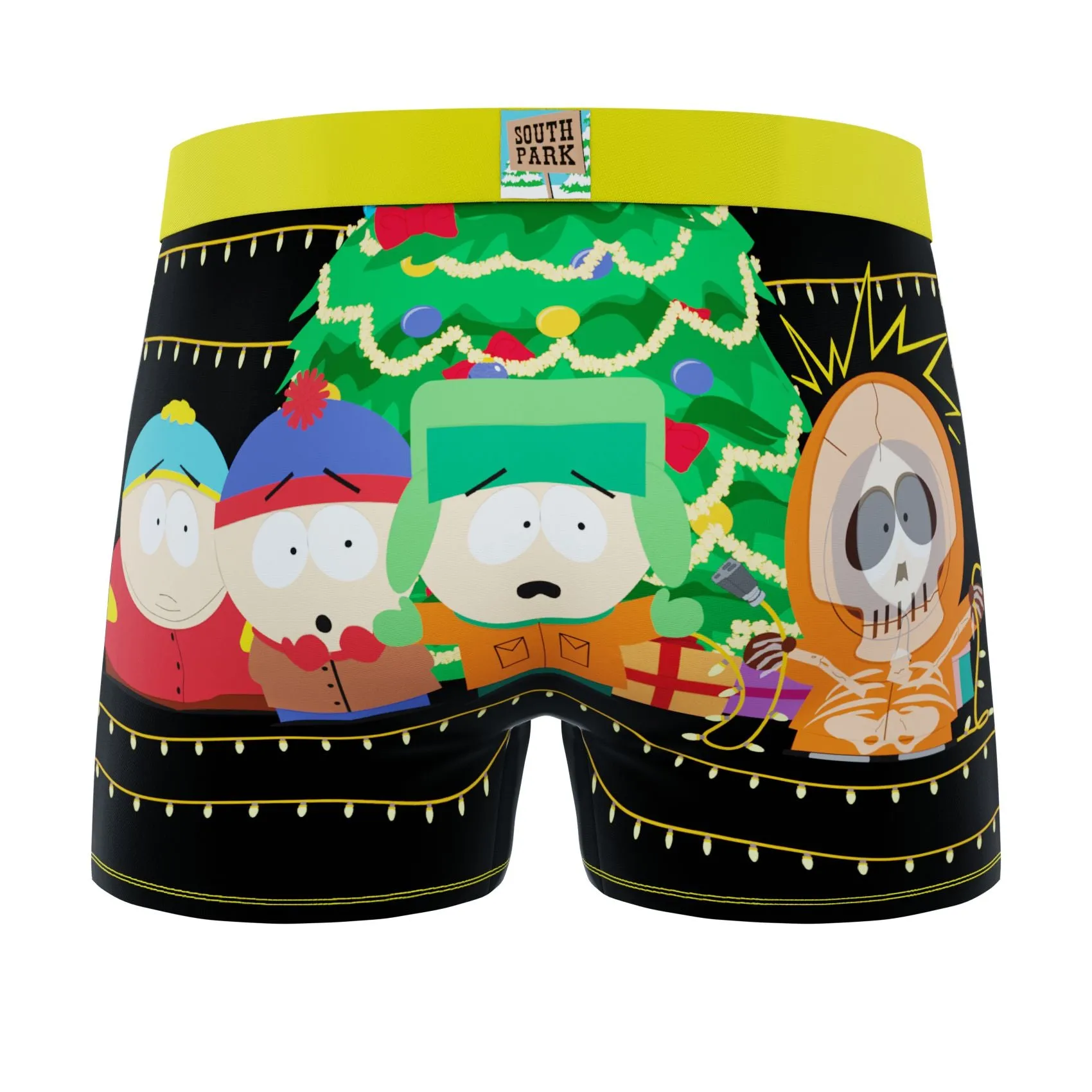 CRAZYBOXER South Park Characters Xmas Men's Boxer Briefs (3 pack)