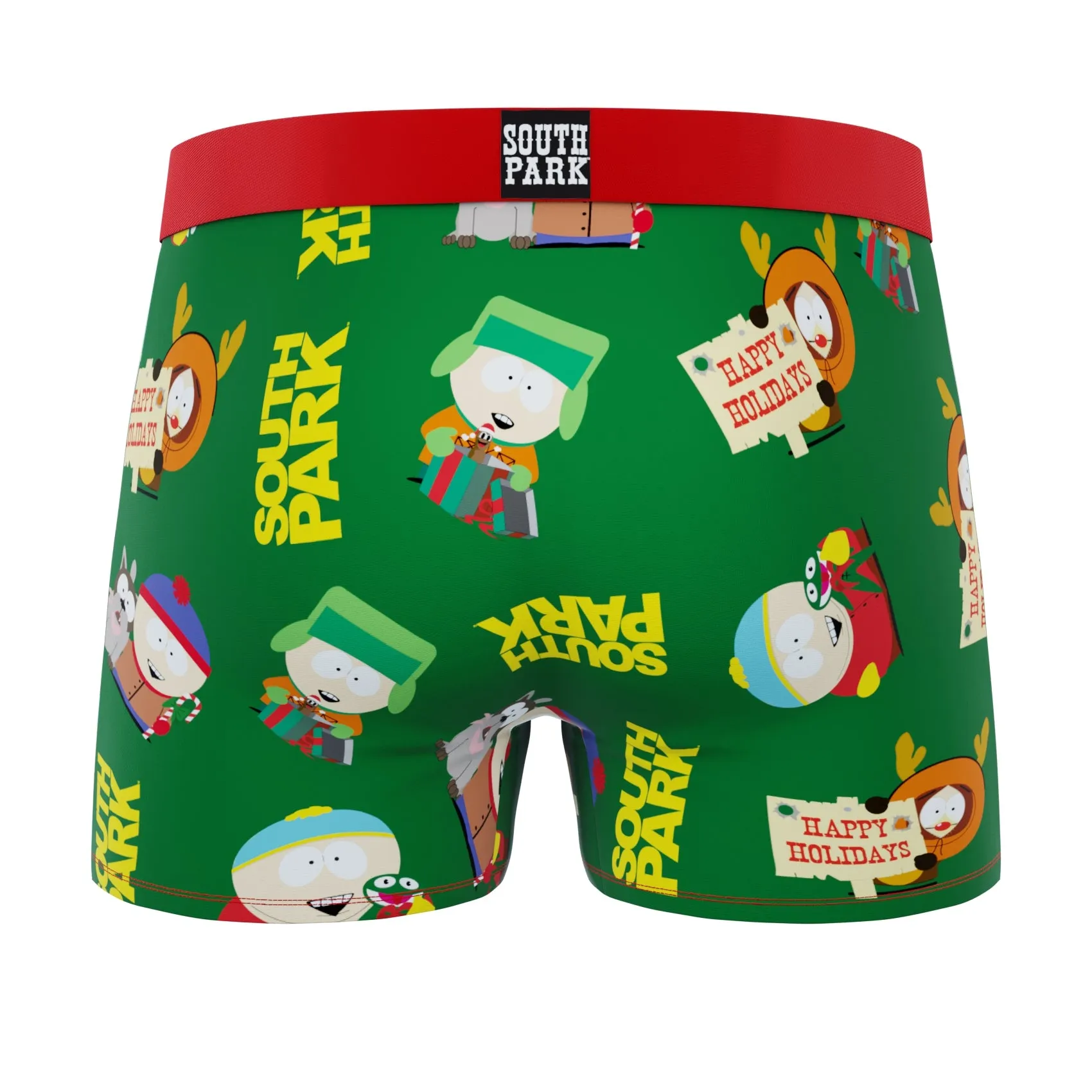 CRAZYBOXER South Park Xmas Green Men's Boxer Briefs