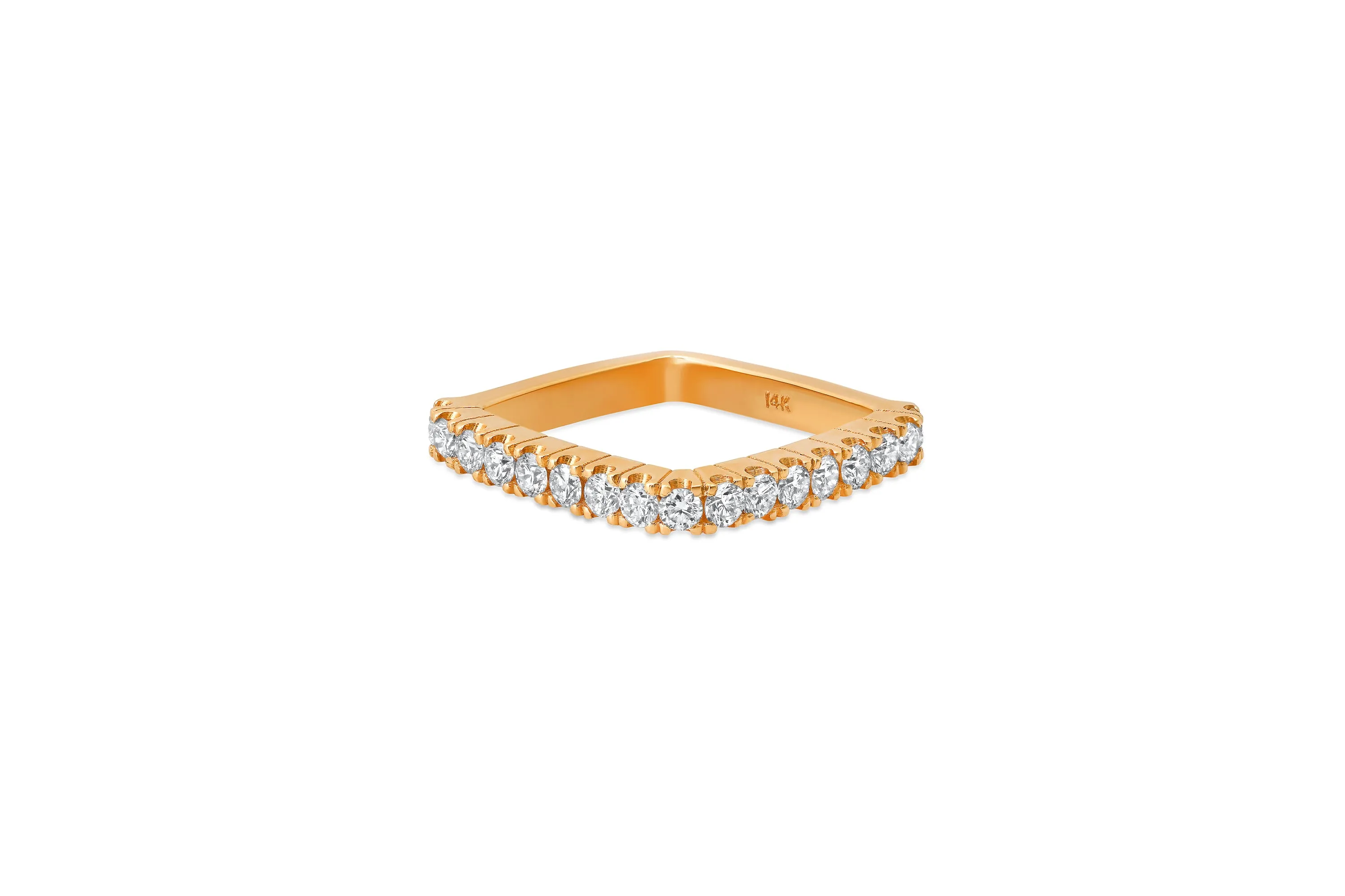 Diamond Square Ring