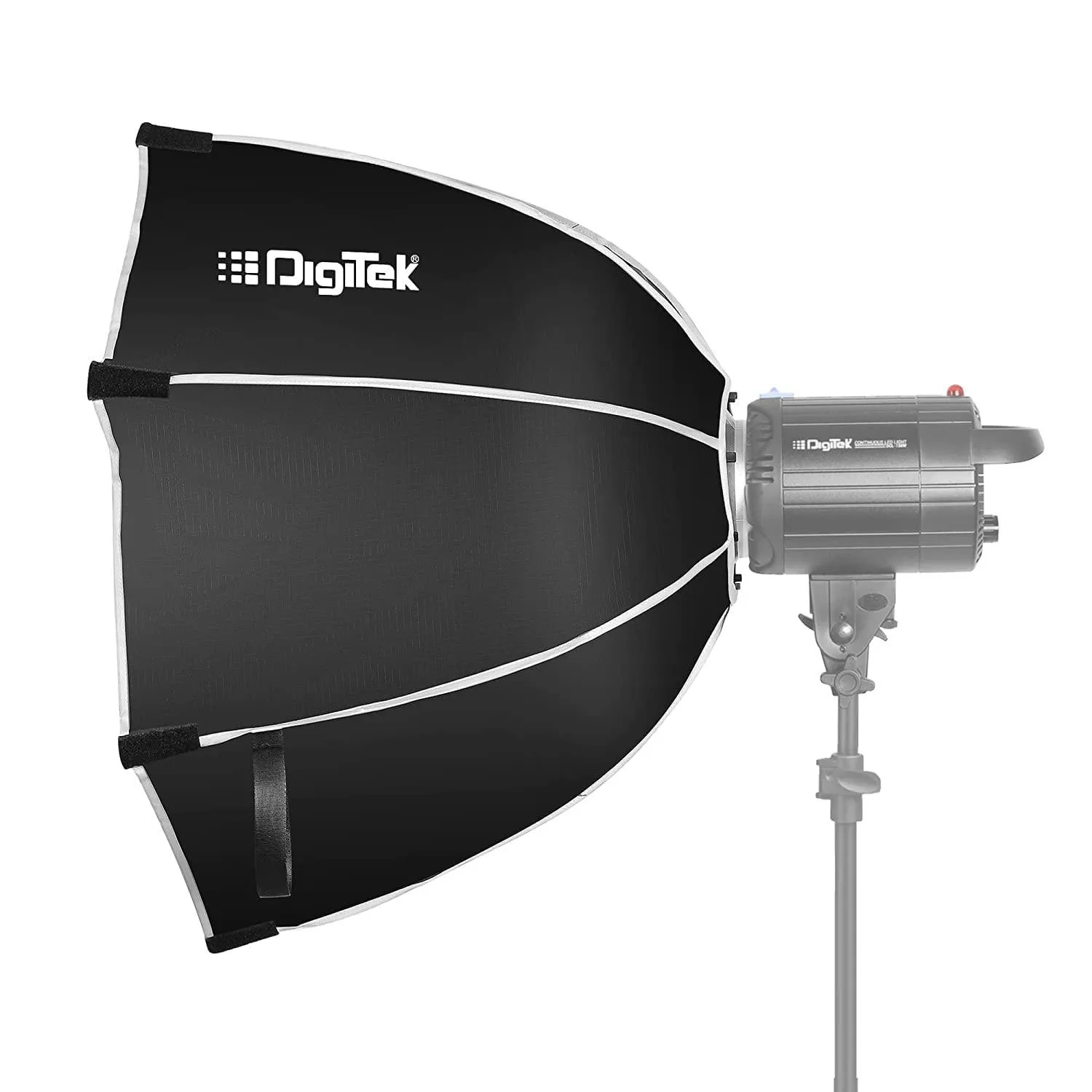 Digitek (DSB-90 Bowens) 90CM Octagon Soft Box with Bowens Mount Lightweight & Portable, Comes with Diffuser Sheets & Carrying Case (DSB-90 Bowens)