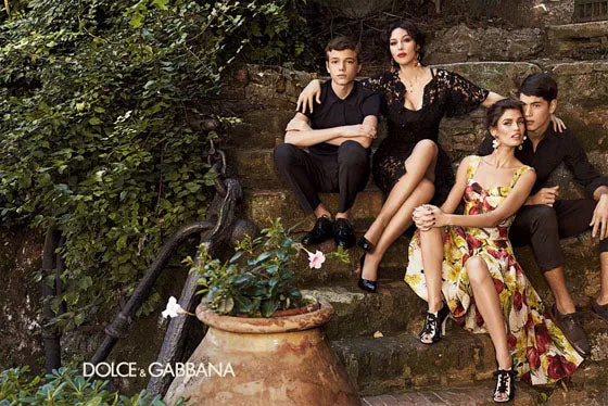 Dolce & Gabbana - As Seen on Spring 2012 Runway Collection - Editorial, Red Onion and Yellow Flower Dress - IT 42