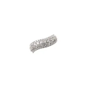 ELEGANCE CURVE DIAMOND RING