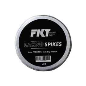 FKT 6mm Pyramid Spikes 20 pack including wrench