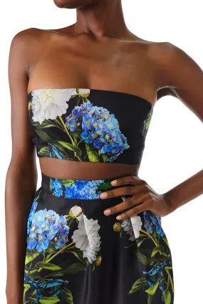 Floral Strapless Bandeau