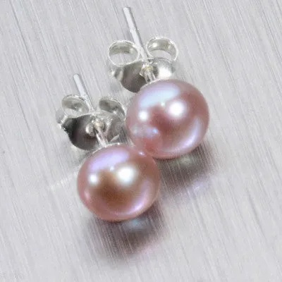 Freshwater Pearl Stud Earrings