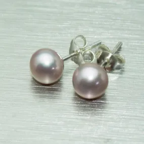 Freshwater Pearl Stud Earrings