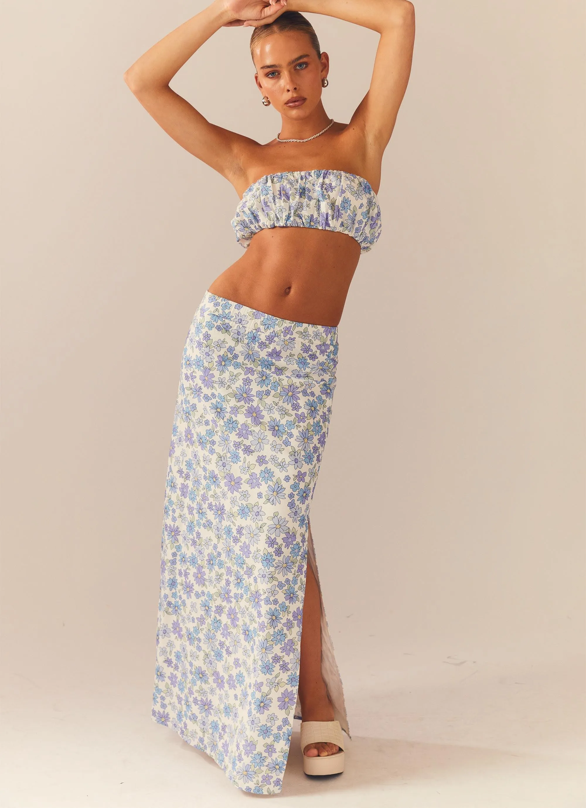 Frolicking In The Forest Maxi Skirt - Daisy Chain