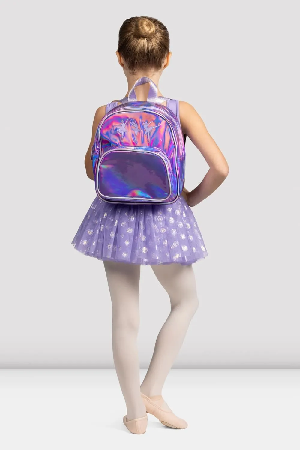 Girls Iridescent Ballerina Backpack