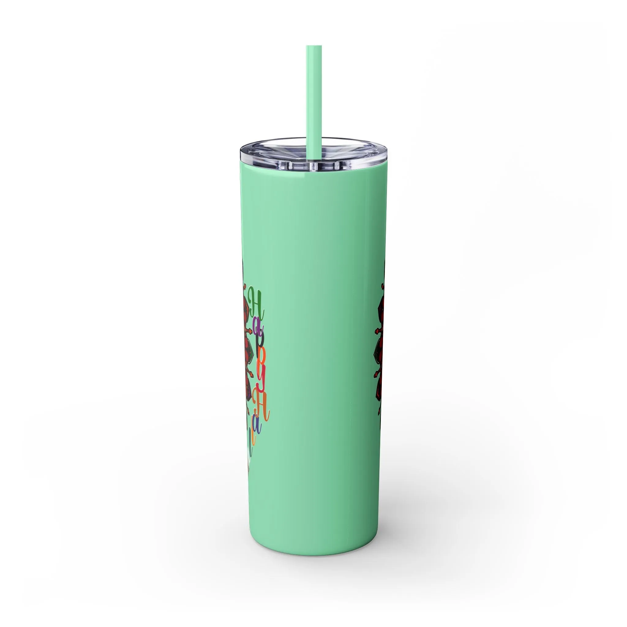 Handmade Mandala Design 20oz Skinny Tumbler - Hot/Cold - BPA-Free