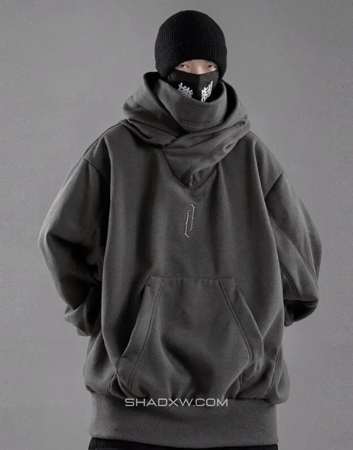 High Collar Hoodie